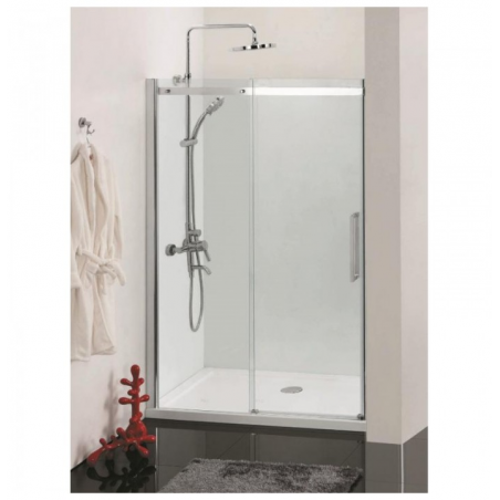 Bagno Con Doccia A Nicchia.Porta Doccia 160cm Per Nicchia Scorrevole Vetro Temperato Con Trattamento Easyclean 8mm 190h